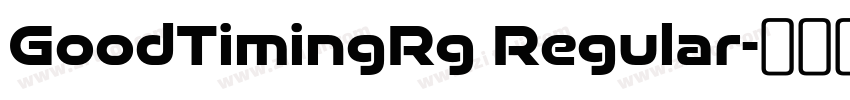 GoodTimingRg Regular字体转换